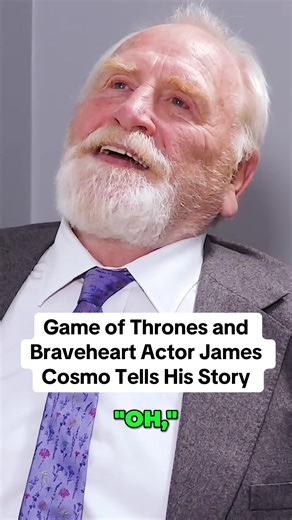 “Game of Thrones and Braveheart Actor James Cosmo Tells His Story” Full podcast now live on Anything goes with James English YouTube channel, Spotify & iTunes 🎧🎤 #jamesenglish #fyp #podcast #jamescosmo