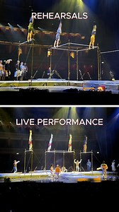 From behind the scenes to the spotlight! ✨🤸‍♂️ | Corteo by Cirque du Soleil