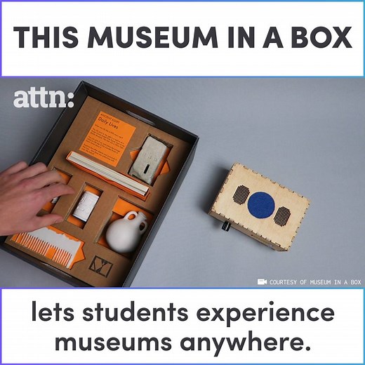 This museum in a box brings unique museum experiences to students anywhere. | ATTN: