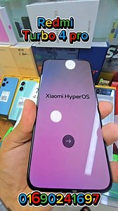 122K views · 1.1K reactions | Redmi Turbo 4 pro কমদামেই IP68 dust and water resistant. 6.83-inch AMOLED display, 120Hz, HDR10+. Snapdragon 8s Gen 4 chipset and 12/16GB RAM. In-display fingerprint, Stereo speakers and NFC. 7550mAh Si/C battery with 90W charging. #RedmiTurbo4Pro | দর-দাম | Facebook