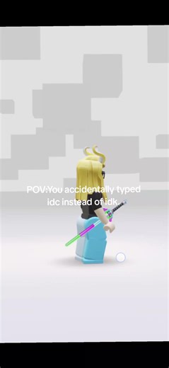 Roblox Content Creator: The IDC vs. IDK Mistake