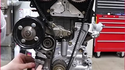 Сборка двигателя 2JZ