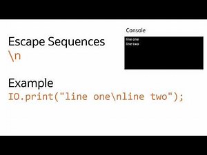 How to Use Escape Characters in Java (\\n, \\t, \\" and More)