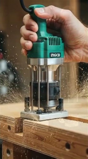 Mini Plunge Router in Action #usa