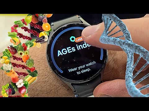 Galaxy Watch 7 AGEs Index: Measure How Fast You're Aging!