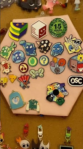 New BFDI pins unboxing