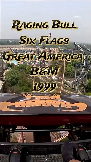 Raging Bull Hyper Coaster POV | Smooth Airtime Thrills