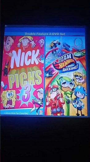 Fanmade Double Feature DVD: Nick Picks 3/Team Hot Wheels: The Origin of Awesome