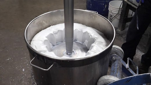 766K views · 1.4K reactions | This is Extra Heavy Gel in the mixer. Extra Heavy Gels (we make Gloss, Semi-Gloss, and Matte versions) have the thickest consistency of any gel we offer and may be blended with colors to increase body. Excellent for holding peaks and tool marks. | Golden Artist Colors | Facebook