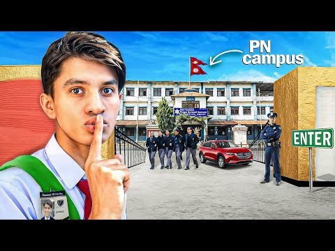 Sneaking inside College as A Fake Student !
