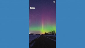 Timelapse captures northern lights in North Dakota