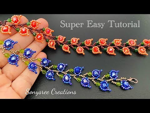 Simple and Easy Vine beaded bracelet