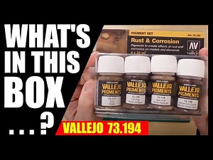 544 - Vallejo 73194 Rust and Corrosion Pigment Set