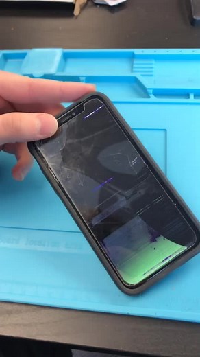 Mesmerizing Light Show by iPhone X | Screen Repair Review