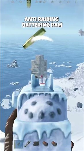 Anti Raiding Battering Ram #rust #rustgame #rustconsole