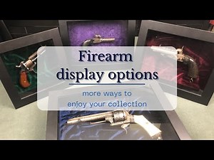 Antique handgun display options