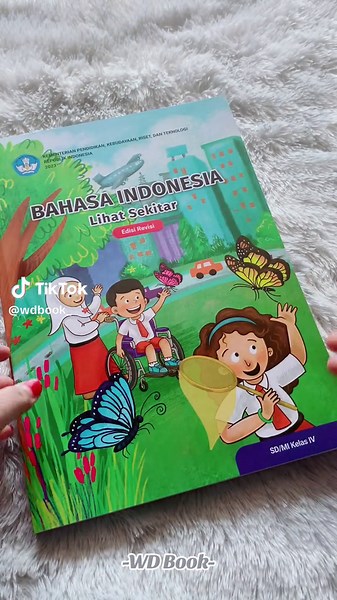 Buku Paket Bahasa Indonesia Kelas 4 SD Kurmer