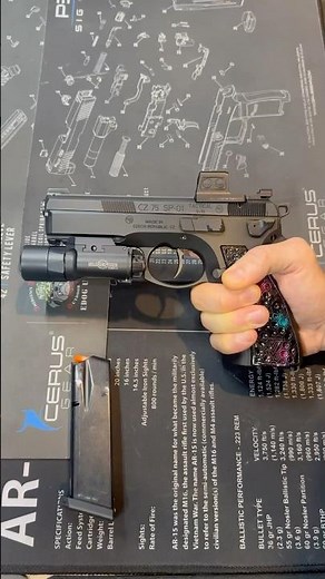 CZ SP-01 Trigger Pull Differences: Cajun Gun Works Pro Kit upgrades for SA & DA trigger! #Airsoft