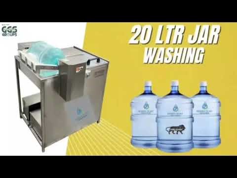20L AUTOMATIC JAR WASHING & FILLING MACHINE