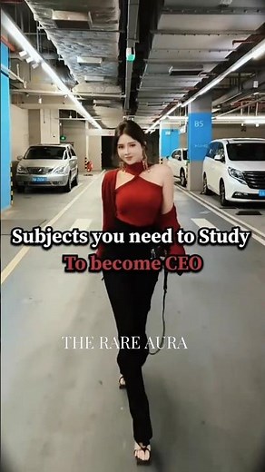 How to Become a CEO: Top Subjects You Must Study! 🚀 #TheRareAura #shorts #CEO #CareerGrowth