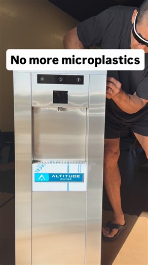 Atmospheric water generation is the process by which you create pure drinking water from the moisture in the air. We mineralize our water to perfection—it is the cleanest water you can drink. We oxygenate the water as well to provide a crisp taste. This is the highest quality water you can buy on the market. Check the link in bio to learn more 🤙🏻 #AtmosphericWater #PureWater #CleanWater #WaterQuality #MineralizedWater | Altitude Water
