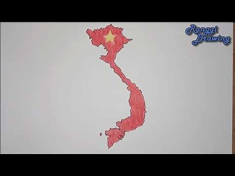 How to Draw Map of Vietnam