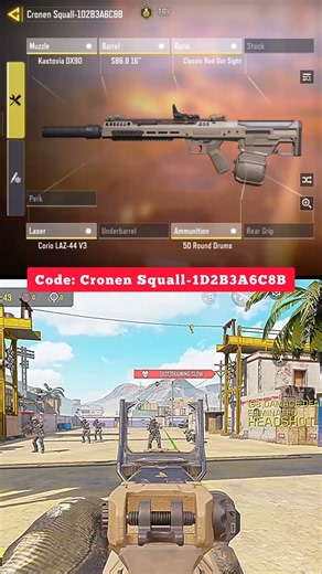 Best Cronen Squall 🔥 Gunsmith for BR ✅ 2026 | Best Assault Rifle Loadout & Attachments | COD Mobile
