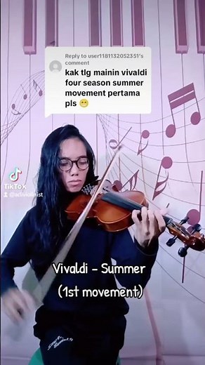 Vivaldi Summer #shortsvideo #classicalmusic #violin #vivaldi