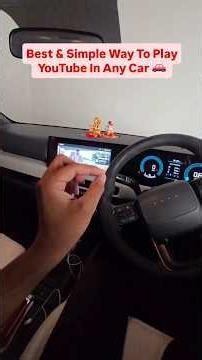 How To Play YouTube In Any Car *FREE* 👌 How To Watch YouTube In Android Auto #shorts #uvstartech