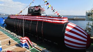 Japan unveils 3,000-ton new submarine
