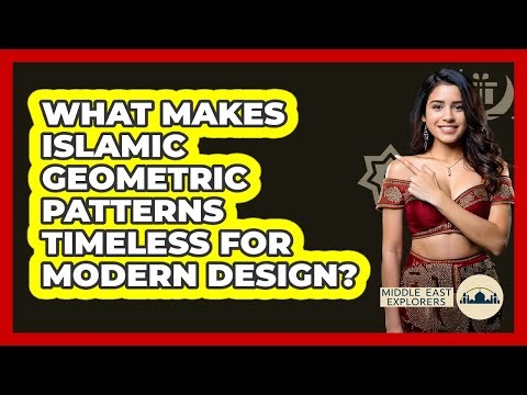 What Makes Islamic Geometric Patterns Timeless For Modern Design? - Middle East Explorers
