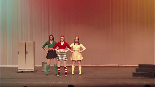 welcome to our candy store ❤️💛💚#heathersthemusical #shutupheather #heathersmusical #heatherchandler #heathermcnamara #heatherduke #drama #musical #musicaltheatre #veronica #meanttobeyours #heatherschallenge #belting #singing #performance #shove #highschool #broadway #trending #trend #fyp #foryou #foryoupage #tiktok #challenge #viral #music