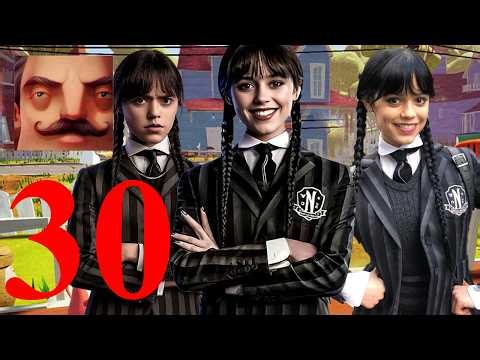 I Made 30 Wednesday Addams in Hello Neighbor Act 3