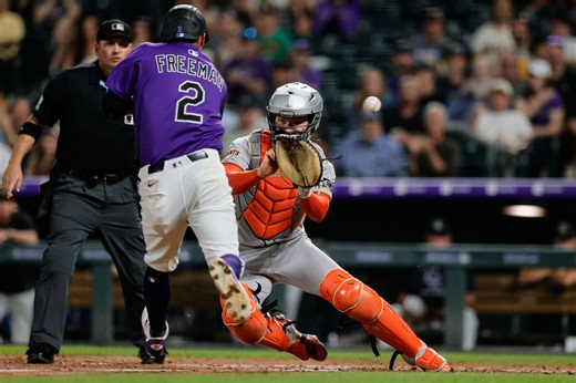 [Watch] Brutal home plate collision in Giants vs. Rockies game goes viral