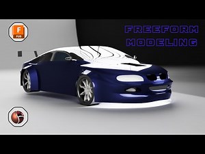 #autodeskfusion | BMW M3 GTR | FREEFORM MODELING
