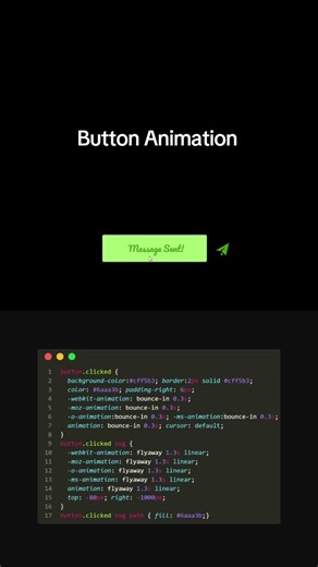 HTML CSS and JS #programming #button #frontend #code #foryou