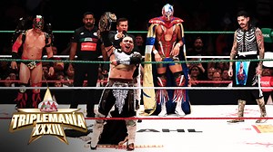 1M views · 20K reactions | Lucha por el Megacampeonato de AAA: Hijo del Vikingo Vs Dominik Mysterio Vs El Grande Americano Vs Dragon Lee.  | Lucha Libre AAA Worldwide | Facebook