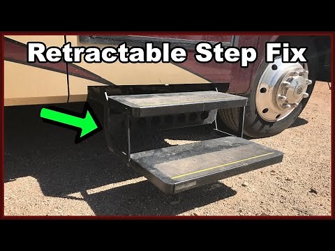 Kwikee Step Repair on a Class A Fleetwood Bounder