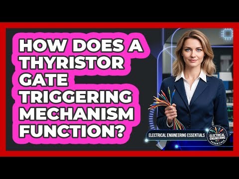 How Does a Thyristor Gate Triggering Mechanism Function?