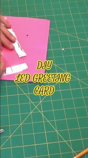 DIY LED Greeting Card 💡✨ #mg101stem