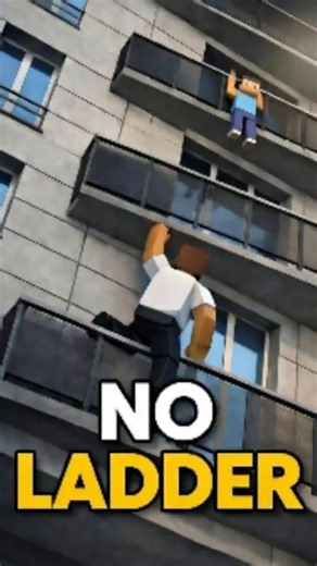 He Climbed 4 Floors to Save a Child (Real Story) #hero #shorts #viral #roblox