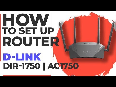 ✅ How to Set Up D-Link DIR-1750 WiFi Router | How to Setup D-LINK AC1750 DIR-1750