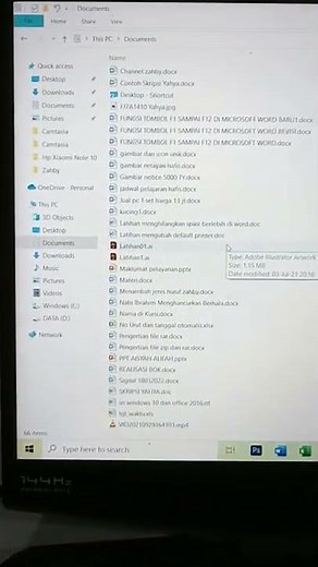 Cara Mengganti Nama File di Windows 7 8 dan 10 #Short #Shorts By Hafis GT