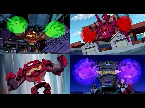 Ben 10: All Gravattack/Orbit Man Transformations