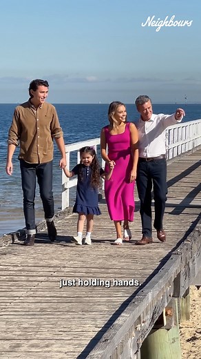 We've been showing off our new opening titles this week - let's take a look at part three of what happened behind the scenes. Today it's Stefan, Tim, Majella & Nikita aka Paul, Leo, Krista & Abigail. 🎬 | Neighbours