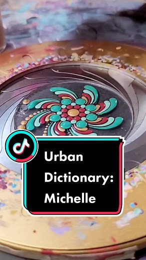 Unique Art Process - Name Portraits Inspired by Urban Dictionary