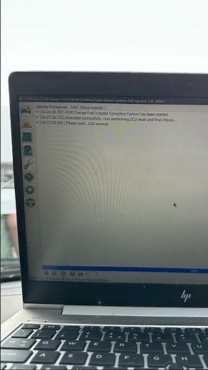 Ford Transit Mk7 2.4 TDCi Injector replacement & coding ✅