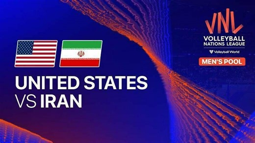 Men: United State vs Iran - Full Match | Volleyball Nations League 2025