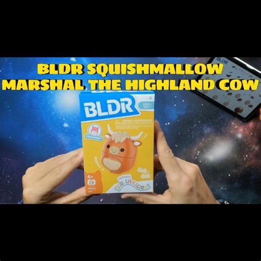 LEGO Therapy BLDR Squishmallow Marshal the Highland Cow