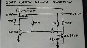 Toggle Power Switch Circuit